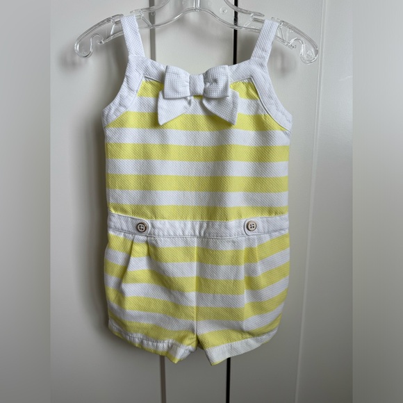 Baby Janie and Jack Stripe Romper - Picture 1 of 5